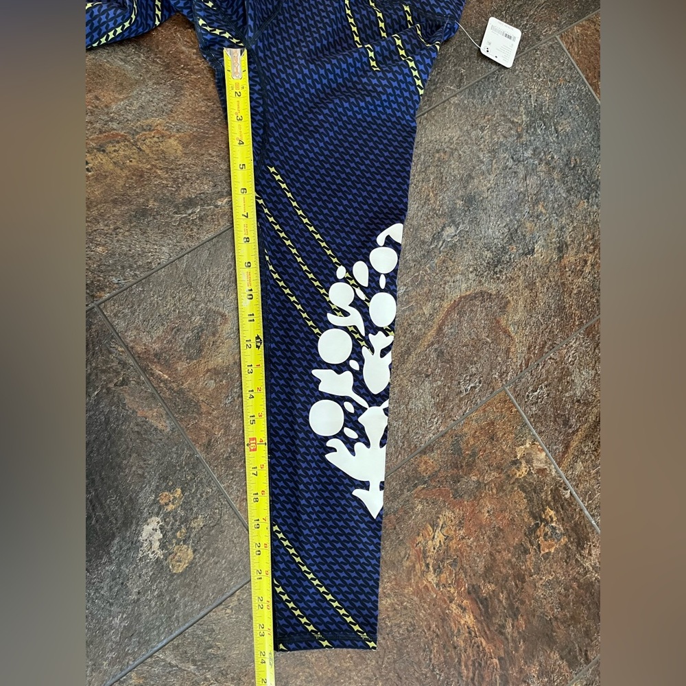 New Free People Movement never better logo graphic black combo leggings. Small - Picture 14 of 15